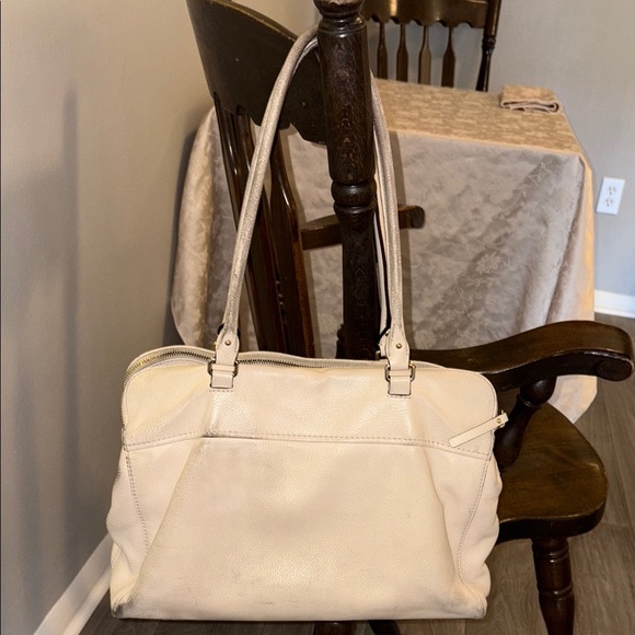 Authentic Kate Spade ♠️ Elegant Cream Handbag -Used - Picture 3 of 16